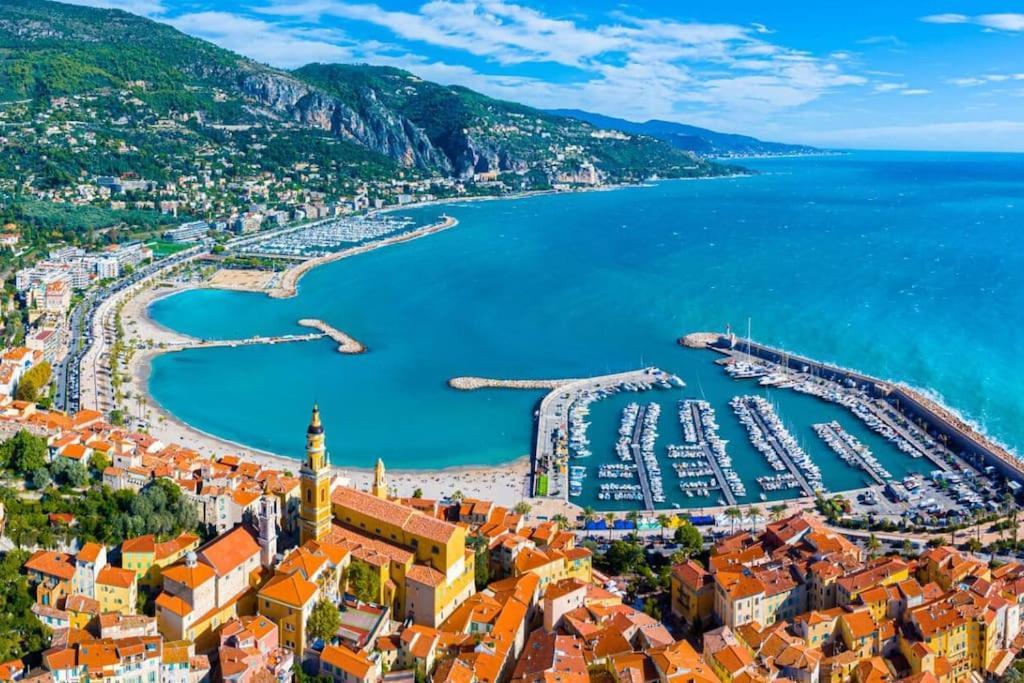 Appartamento Le Landelle - Centre- Climatisation -Proche Gare Sncf Mentone Esterno foto